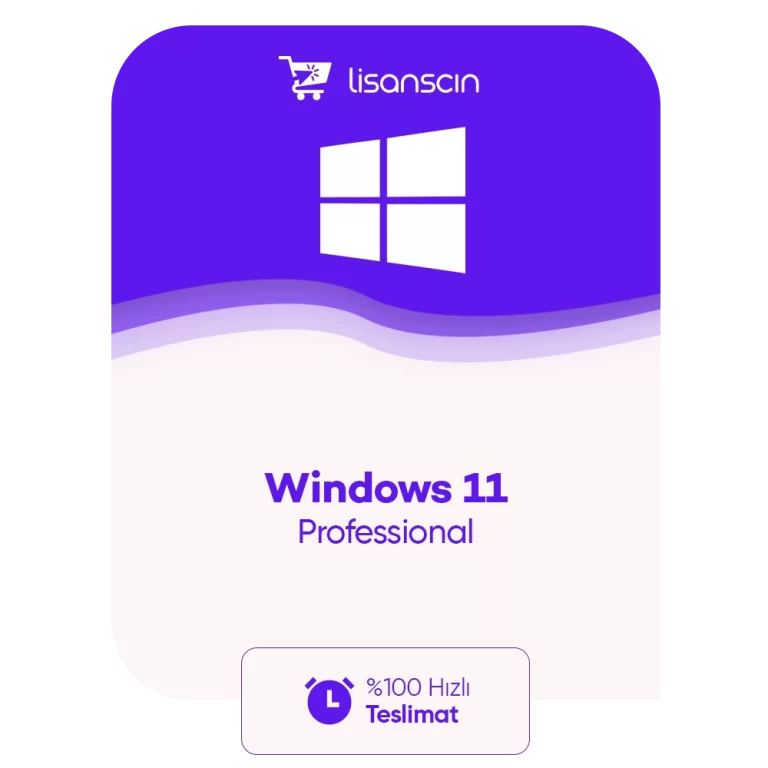windows 11 pro ürün anahtarı Lisanscin